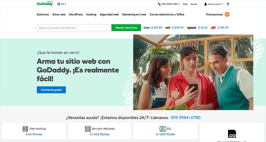 Página Web Barata: Una guía de 11 creadores de sitios web más económicos 15