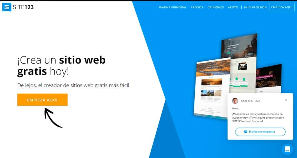 Página Web Barata: Una guía de 11 creadores de sitios web más económicos 19