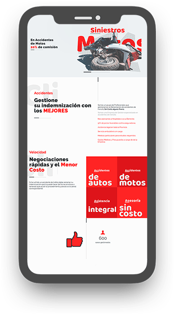 Página web para abogados
