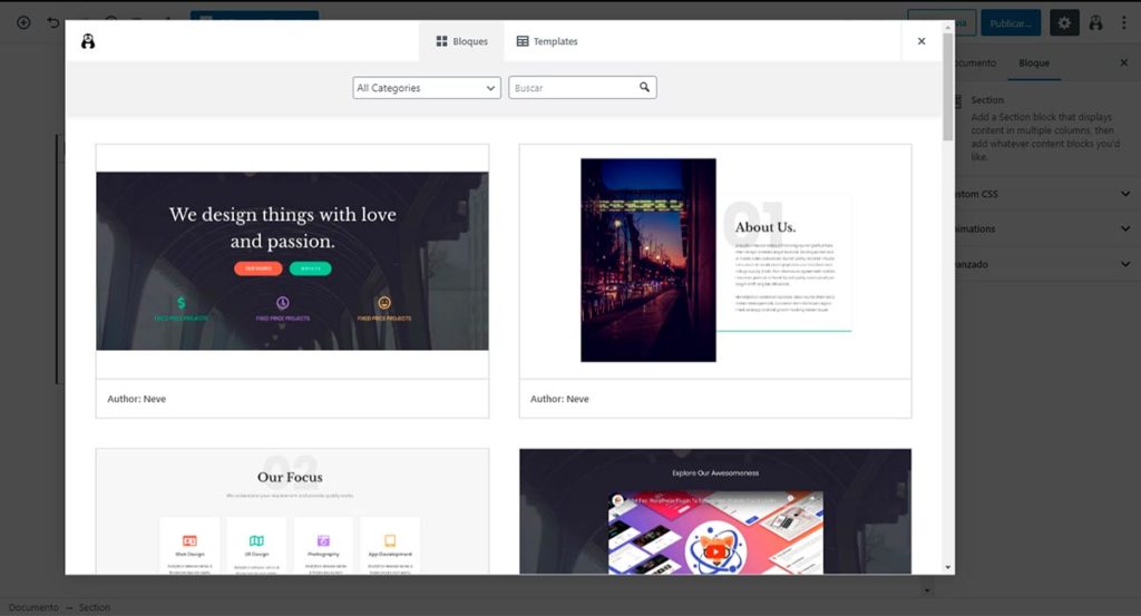 Crear Página Web Editar Páginas