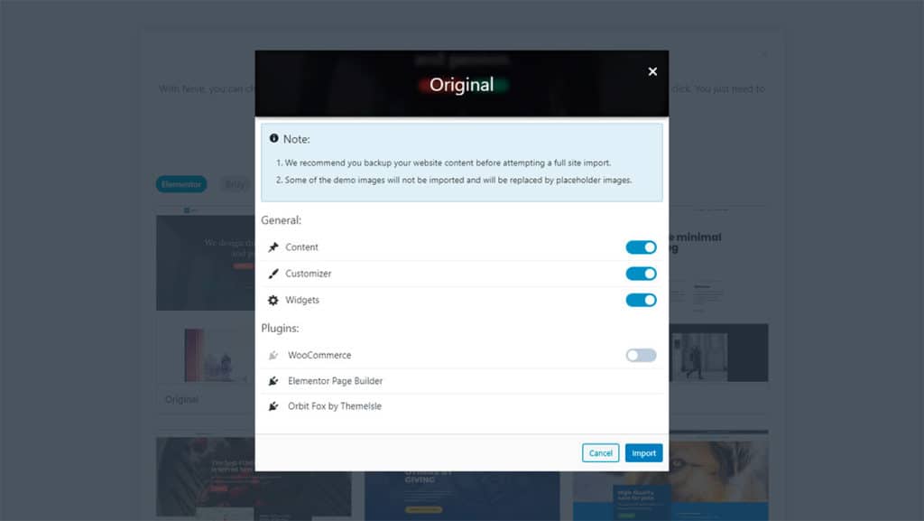 Crear Pagina Web WordPress Theme Neve Original